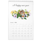 Calendrier Mural chipmunk's calendar  (All countries) (Jan 2026)