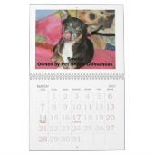 Calendrier Mural Chiwawa 2011 Calander (Mar 2027)