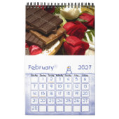 Calendrier Mural Chocolat, Chocolat (Feb 2027)
