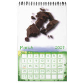 Calendrier Mural Chocolat, Chocolat (Mar 2027)