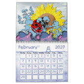 Calendrier Mural Choisir la date de début (Feb 2027)