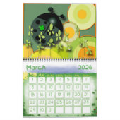 Calendrier Mural Choisir la date de début (Mar 2026)