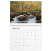 Calendrier Mural Chute dans les montagnes fumeuses (Mar 2027)