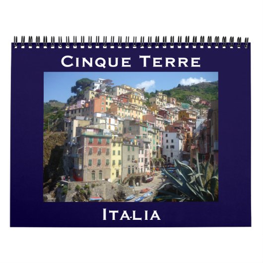Calendrier Mural cinq terres 2027 (Protection)