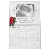 Calendrier Mural Citations et photos de famille personnalisées (Feb 2027)