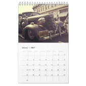 Calendrier Mural Classic Car Calendar 2017 (Jan 2027)