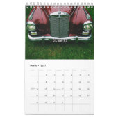 Calendrier Mural Classic Car Calendar 2017 (Mar 2027)