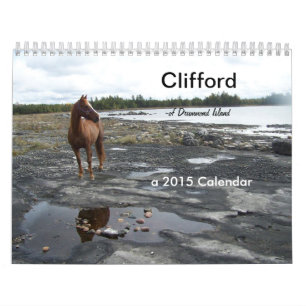Calendrier Mural Clifford le cheval de Morgan