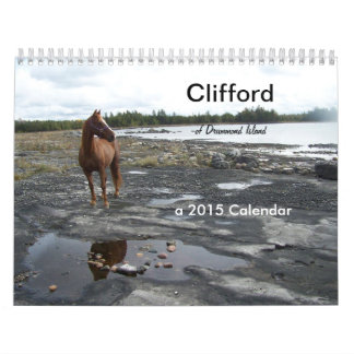 Calendrier Mural Clifford le cheval de Morgan