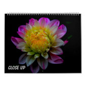 Calendrier Mural Close up (Protection)