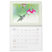 Calendrier Mural Colibris toute l'année (Mar 2027)