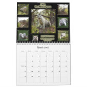 Calendrier Mural collage-neige-léopard (Mar 2027)