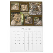 Calendrier Mural collage-neige-léopard (Feb 2026)