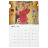 CALENDRIER MURAL COLLECTION D'ART FINE DES ANGES MUSICAUX 2016 (Feb 2027)