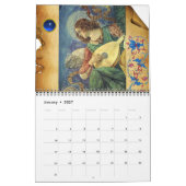 CALENDRIER MURAL COLLECTION D'ART FINE DES ANGES MUSICAUX 2016 (Jan 2027)