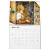 CALENDRIER MURAL COLLECTION D'ART FINE DES ANGES MUSICAUX 2017 (Mar 2026)