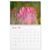 Calendrier Mural Collection d'art florale de collection Romance (Feb 2027)