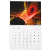 CALENDRIER MURAL COLLECTION D'ART FRACTAL 2017 (Mar 2027)