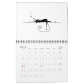 Calendrier Mural Collection de chats noirs (Mar 2027)