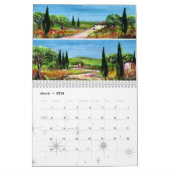 CALENDRIER MURAL COLLECTION DE PAYSAGES TOSCANE 2016 (Mar 2026)