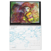 Calendrier Mural Collection de peintures de Bulgan Lumini - 2014 (Jan 2027)