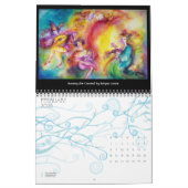 Calendrier Mural Collection de peintures de Bulgan Lumini - 2014 (Feb 2026)