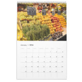 Calendrier Mural Collection d'images alimentaires de 12 mois (Jan 2026)