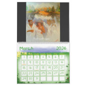 Calendrier Mural Collection du monde de Gawayne (Mar 2026)