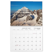Calendrier Mural Colorado Fourteerners 2017 (Jan 2027)