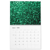 Calendrier Mural Colorful Sparkles Custom Printed Calendar 2025 (Mar 2026)