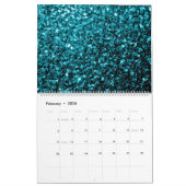 Calendrier Mural Colorful Sparkles Custom Printed Calendar 2025 (Feb 2026)