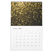 Calendrier Mural Colorful Sparkles Custom Printed Calendar 2025 (Jan 2026)