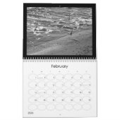 Calendrier Mural concis (photographie noire et blanche d'alanart) (Feb 2026)