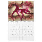 Calendrier Mural Contact de Calendrier-Un de magie (Feb 2026)