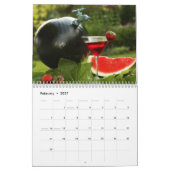 Calendrier Mural Contact des Calendrier-Fleurs de pays dans les (Feb 2027)