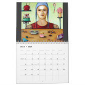 Calendrier Mural contorsionniste, 2011 (Mar 2026)