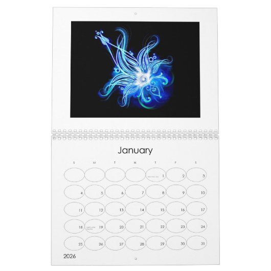 Calendrier Mural Cool et génial (Jan 2026)