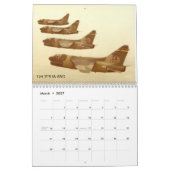 Calendrier Mural Corsaire de la garde nationale d'air A-7 II (Mar 2027)