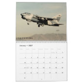 Calendrier Mural Corsaire de la garde nationale d'air A-7 II (Jan 2027)