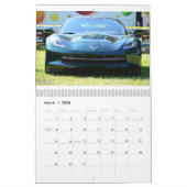 Calendrier Mural Corvette C7 (Mar 2026)