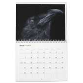 Calendrier mural Corvidtopia Raven 2025 (Mar 2027)