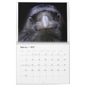 Calendrier mural Corvidtopia Raven 2025 (Feb 2027)