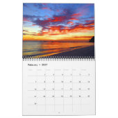Calendrier Mural couchers de soleil 2026 (Feb 2027)
