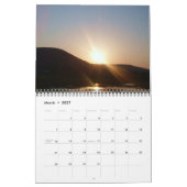 CALENDRIER MURAL COUCHES DE SOLEIL GLORIEUX (Mar 2027)
