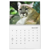 Calendrier mural Cougars (Mar 2027)