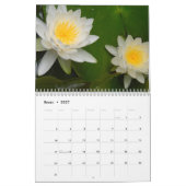 Calendrier Mural Couleur d'en du fotografía De Flores d'escroquerie (Jan 2027)