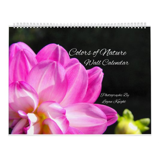 Calendrier Mural Couleurs de nature (Protection)