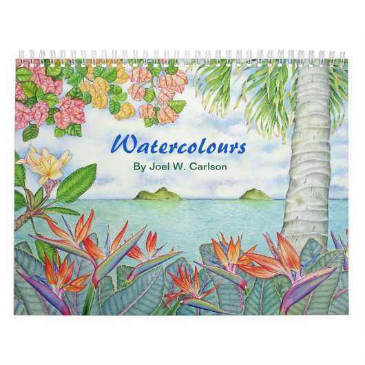 Calendrier Mural Couleurs pour aquarelle (Protection)