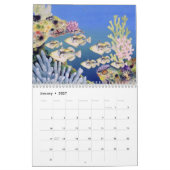 Calendrier Mural Couleurs pour aquarelle (Jan 2027)