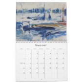 Calendrier Mural Courbure, Orégon (Mar 2027)